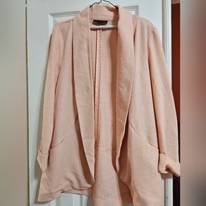 Pale pink blazer